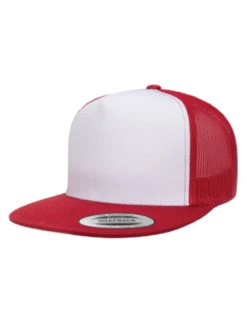 Flexfit Classic Universal Trucker Cap | Red/White(Flexfitclassicuniversaltruckercapredwhite)