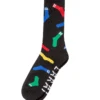 Lakai Sock Crew Sock | Black(Lakaisockcrewsockblack)