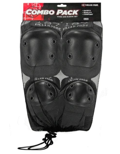 187 Killer Pads Combo Pack | Black(187killerpadscombopck 1)