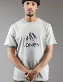Jones Truckee Organic Tee 2025 | Smoke Grey(Jones Truckee Organic Tee 2025 Smoke Grey)