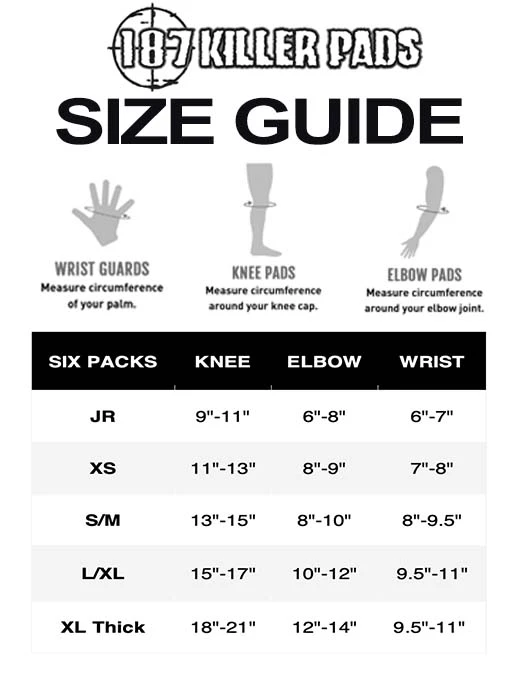 187 Killer Pads Adult Six Pack | Black(187killerpadssixpackblack) 187 Killer Pads Adult Six Pack | Black(187killerpadssixpackblack) -Twelve Board Store 187pack fdafe99e 1a3f 4efd b528 b5b5f41d93f0