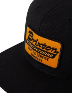 Brixton Township MP Snapback Cap | Black(Brixton Township Mp Snapback Black) -Twelve Board Store 1 1448dc94 fa5f 4406 bc4a 4caa079f9220