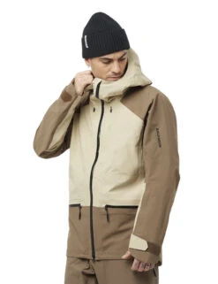 Salomon Absolute Men's Jacket 2025 | White Pepper/ Shitake(Salomon Absolute Mens Jacket 2025 White Pepper Shitake)