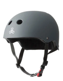 Triple 8 Cert SS Helmet | Gun Matte Rubber(Triple8certsshelmetgunmatterubber)
