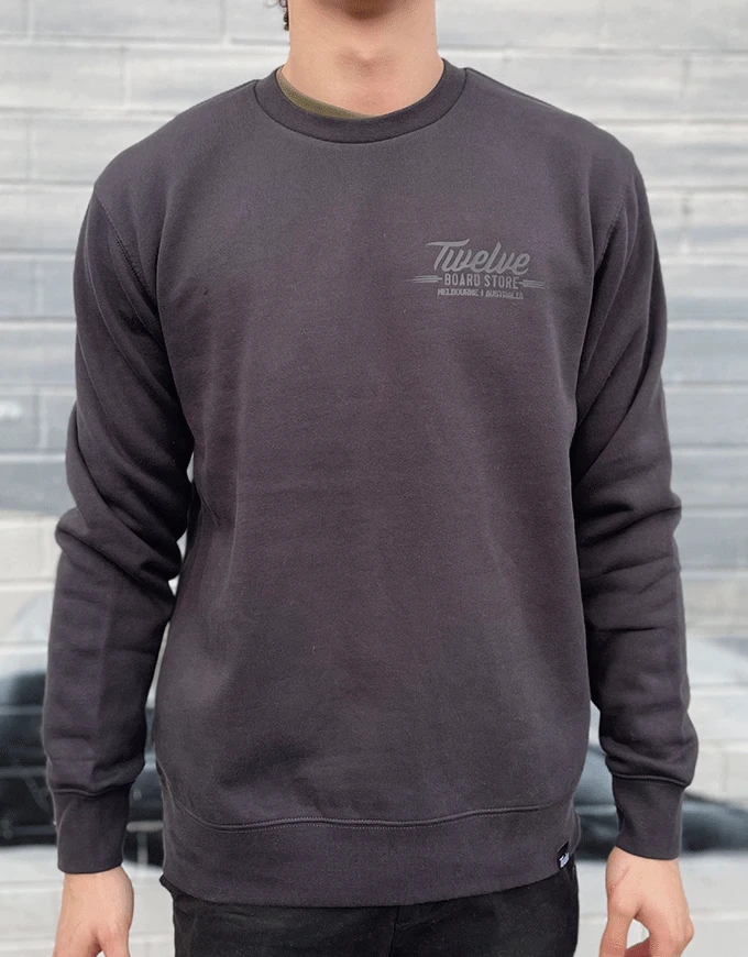 Twelve Melbs United Crew | Coal(Twelvemelbsunitedcrewcoal) Twelve Melbs United Crew | Coal(Twelvemelbsunitedcrewcoal) -Twelve Board Store 25ca7de5ac46d57650a00d72545fea8e90aabd23