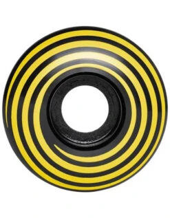 Hazard Swirl CP Radial Wheels Black | 53mm/101a(Hazardcpswirlradialwheelsblack53mm101a)