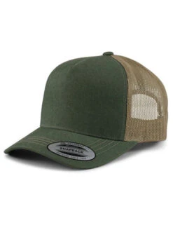 Flexfit 6505 American Stitch Cap | Green Denim/Khaki(Flexfit 6505 American Stitch Cap Green Denimkhaki)