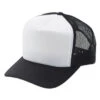 Flexfit 6320 Hi Crown Trucker | Black/White(Flexfithicrowntruckerblackwhite)