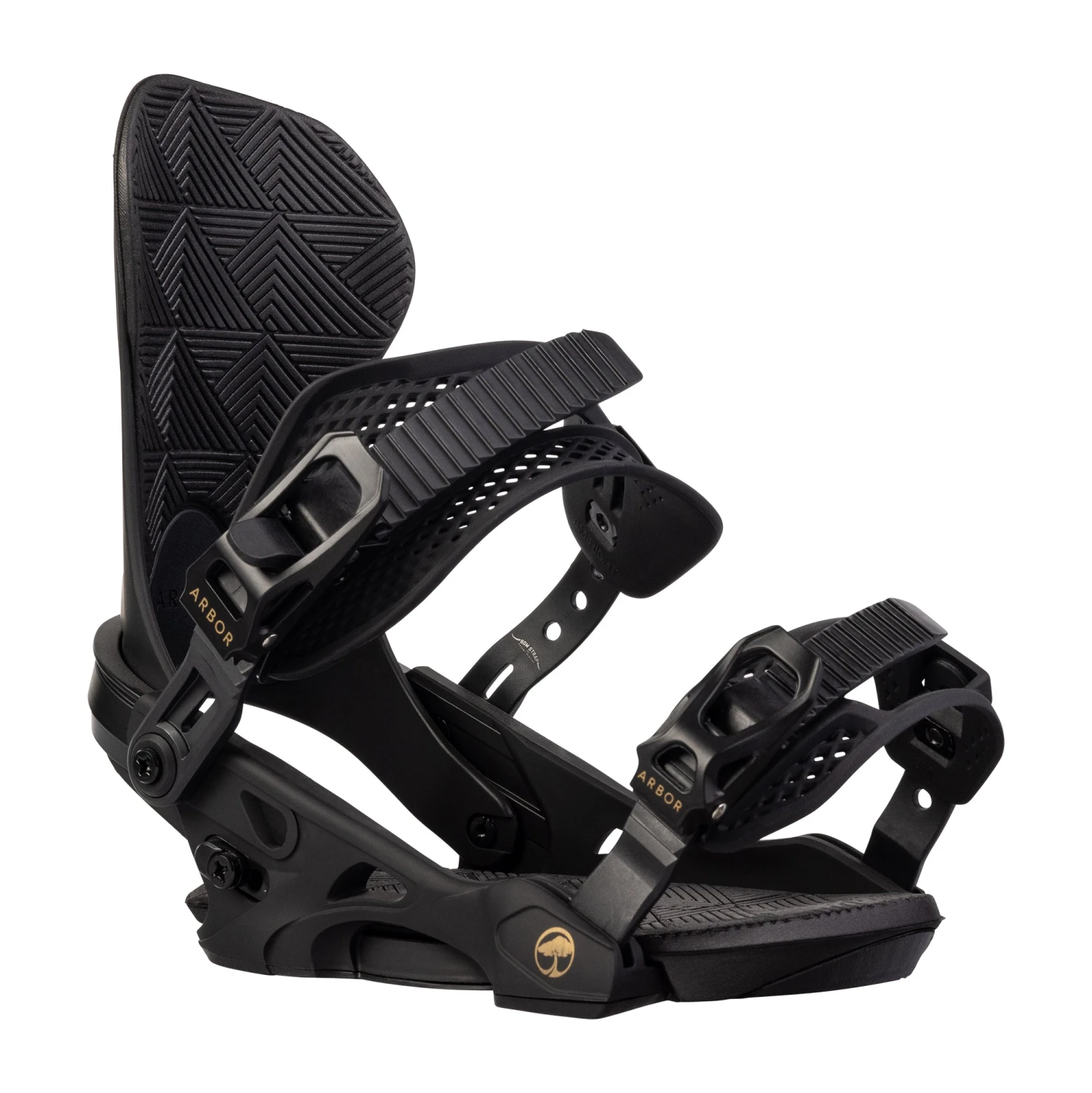 Arbor Sequoia Snowboard Binding 2025 | Black/Gold(Arbor sequoia snowboard binding 2025 blackgold) Arbor Sequoia Snowboard Binding 2025 | Black/Gold(Arbor Sequoia Snowboard Binding 2025 Blackgold) -Twelve Board Store ARBOR 2025 SEQUOIA BLACK STUDIO 02
