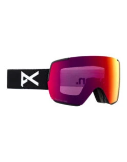 Anon M5s MFI Goggle 2025 | Black W/ Perceive Sunny Red(Anon M5s Mfi Goggle 2025 Black W Perceive Sunny Red)