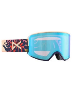 Anon WM3 MFI Low Bridge Goggle 2025 | Focal W/ Perceive Variable Blue(Anon Wm3 Mfi Low Bridge Goggle 2025 Focal W Perceive Variable Blue)