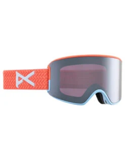Anon WM3 MFI Low Bridge Goggle 2025 | Peach Echo W/ Sunny Onyx(Anon Wm3 Mfi Low Bridge Goggle 2025 Peach Echo W Sunny Onyx)