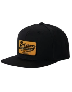 Brixton Township MP Snapback Cap | Black(Brixton Township Mp Snapback Black)