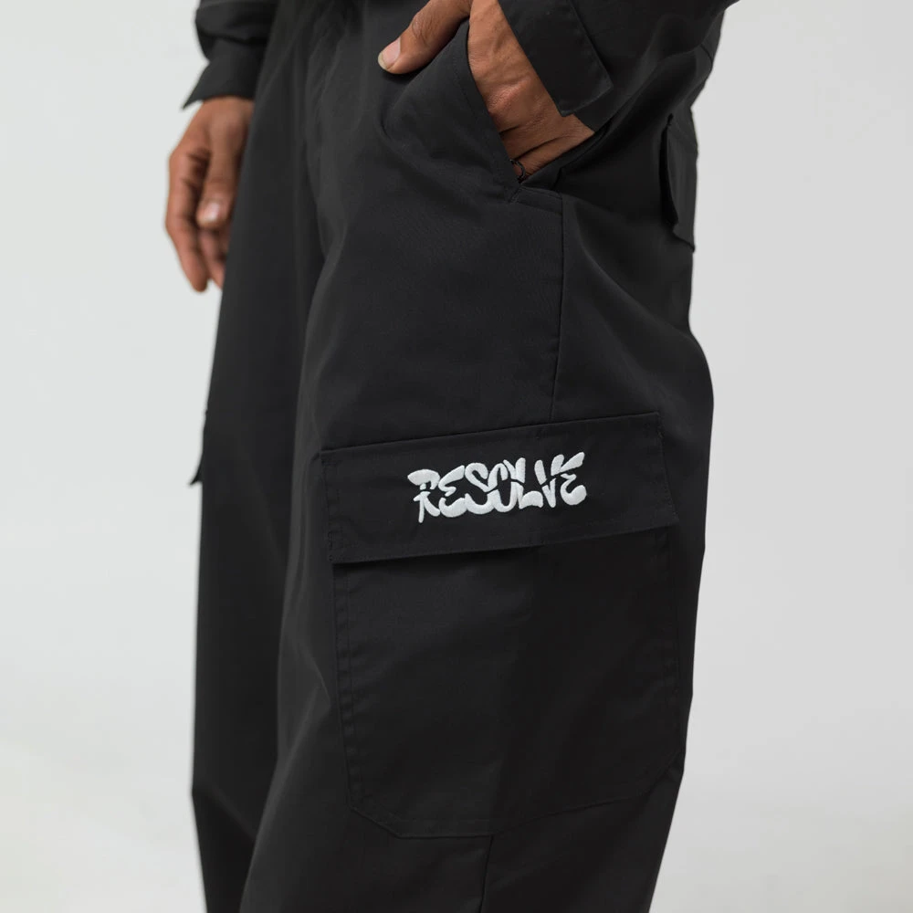 Resolve Cargo Pant | Black(Resolve cargo pant black) Resolve Cargo Pant | Black(Resolve Cargo Pant Black) -Twelve Board Store Black 3