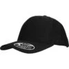 Flexfit 110CD Cool & Dry Peak Cap | Black(Flexfit 110cd Cool Dry Peak Cap Black) -Twelve Board Store Flexfit 110CD Cool Dry Peak Cap Black