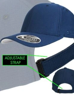 Flexfit 110CD Cool & Dry Peak Cap | Navy(Flexfit 110cd Cool Dry Peak Cap Navy) -Twelve Board Store Flexfit110CDCool DryPeakCap Navyv1