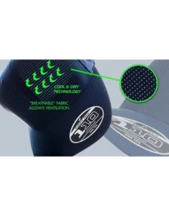 Flexfit 110CD Cool & Dry Peak Cap | Navy(Flexfit 110cd Cool Dry Peak Cap Navy) -Twelve Board Store Flexfit110CDCool DryPeakCap Navyv3