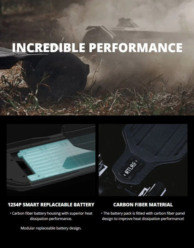 Exway Atlas Carbon 2WD Electric Skateboard(Exway atlas carbon 2wd electric skateboard) Exway Atlas Carbon 2WD Electric Skateboard(Exway Atlas Carbon 2wd Electric Skateboard) -Twelve Board Store Incred Performance