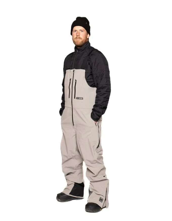 L1 Huron Snowboard Bib 2025 | Rock(L1 huron snowboard bib 2025 rock) L1 Huron Snowboard Bib 2025 | Rock(L1 Huron Snowboard Bib 2025 Rock) -Twelve Board Store L1 Huron Bib Rock 1