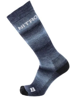 Nitro Cloud 5 Men's Snowboard Socks | Blue Fade(Nitro Cloud 5 Mens Snowboard Socks Blue Fade)