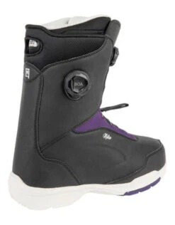 Nitro Scala Boa Dual Snowboard Boot 2024 | Black/Purple(Nitro Scala Boa Dual Snowboard Boot 2024 Blackpurple) -Twelve Board Store NitroScalaBoaDualSnowboardBoot2024 Black Purplev4
