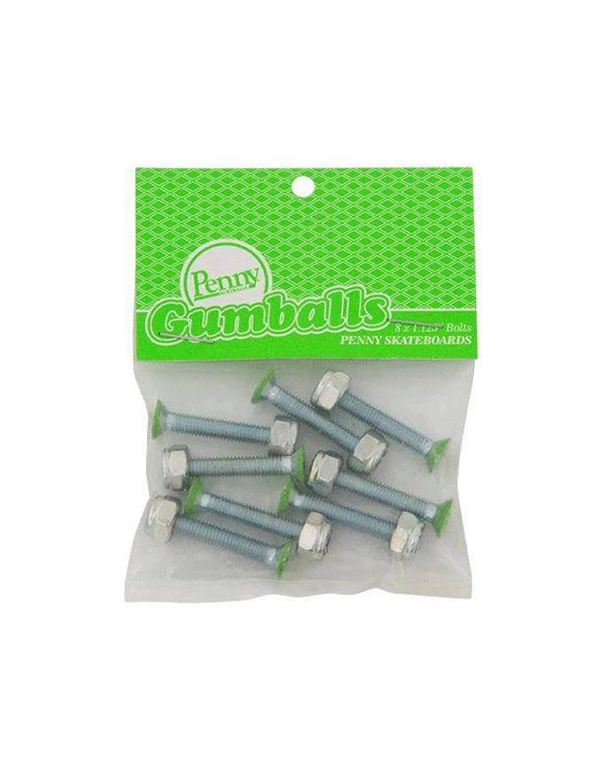 Penny Gumball Bolts(Pennygumballboltsblack) Penny Gumball Bolts(Pennygumballboltsblack) -Twelve Board Store Penny Gumball Bolt Green