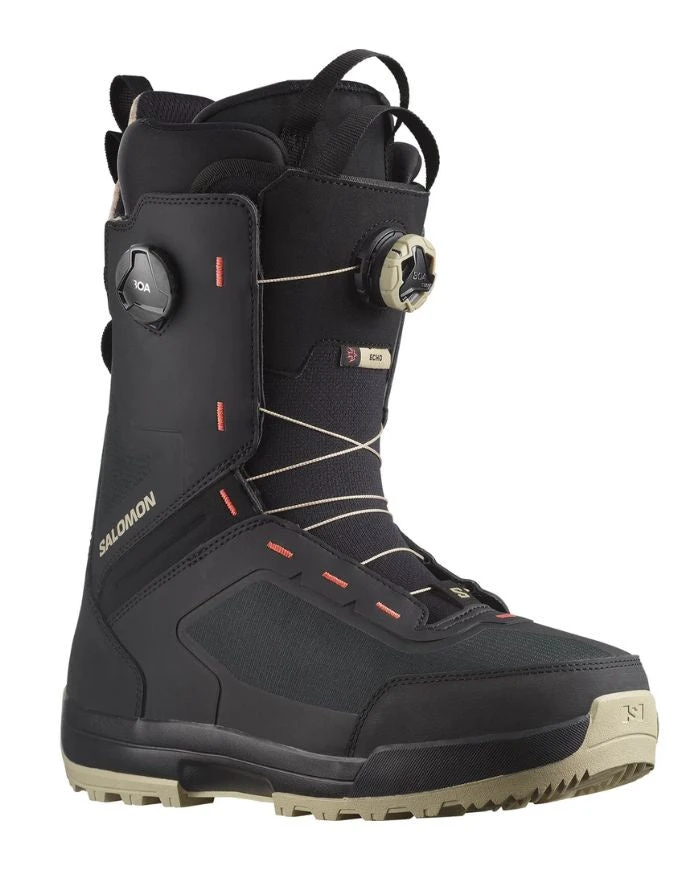 Salomon Echo Dual Boa Snowboard Boot 2025 | Spray Green/Black/Coral(Salomon echo dual boa snowboard boot 2025 spray greenblackcoral) Salomon Echo Dual Boa Snowboard Boot 2025 | Spray Green/Black/Coral(Salomon Echo Dual Boa Snowboard Boot 2025 Spray Greenblackcoral) -Twelve Board Store Salomon Echo Dual Boa Snowboard Boot 2025 Spray Green Black Coral