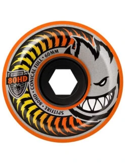 Spitfire Charger Conical Full Wheels Fade Orange | 80D/60mm(Spitfire Charger Conical Full Wheels Fade Orange 80d60mm)