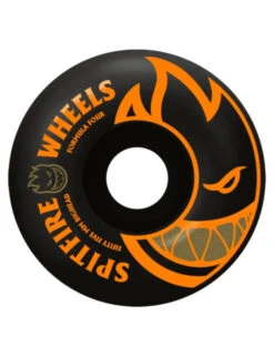 Spitfire F4 Bighead Classic Wheels Black/Orange | 99D/53mm(Spitfire F4 Bighead Classic Wheels Blackorange 99d53mm)