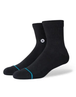 Stance Icon Quarter Sock | Black(Stance Icon Quarter Sock Black)