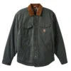 Brixton Durham Waxed Canvas Jacket | Washed Black(Brixton Durham Waxed Canvas Jacket Washed Black)