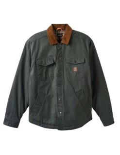 Brixton Durham Waxed Canvas Jacket | Washed Black(Brixton Durham Waxed Canvas Jacket Washed Black)