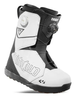 ThirtyTwo Men's Lashed Double BOA Boot 2025 | White/Black(Thirtytwo Ms Lashed Double Boa Boot 2025 Whiteblack)