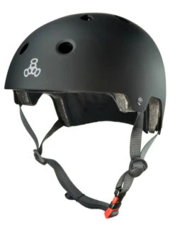 Triple 8 Dual Cert Helmet | Black Rubber(Triple 8 Dual Cert Helmet Black Rubber)