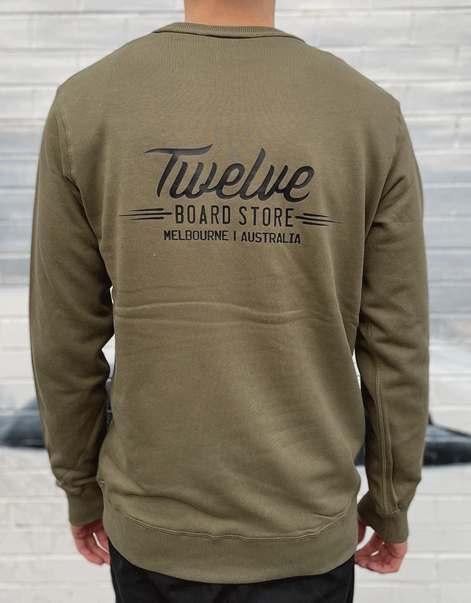 Twelve Melbs Premium Crew | Army(Twelvemelbspremiumcrewarmy) Twelve Melbs Premium Crew | Army(Twelvemelbspremiumcrewarmy) -Twelve Board Store Twelve Melbs Premium Crew Army 2