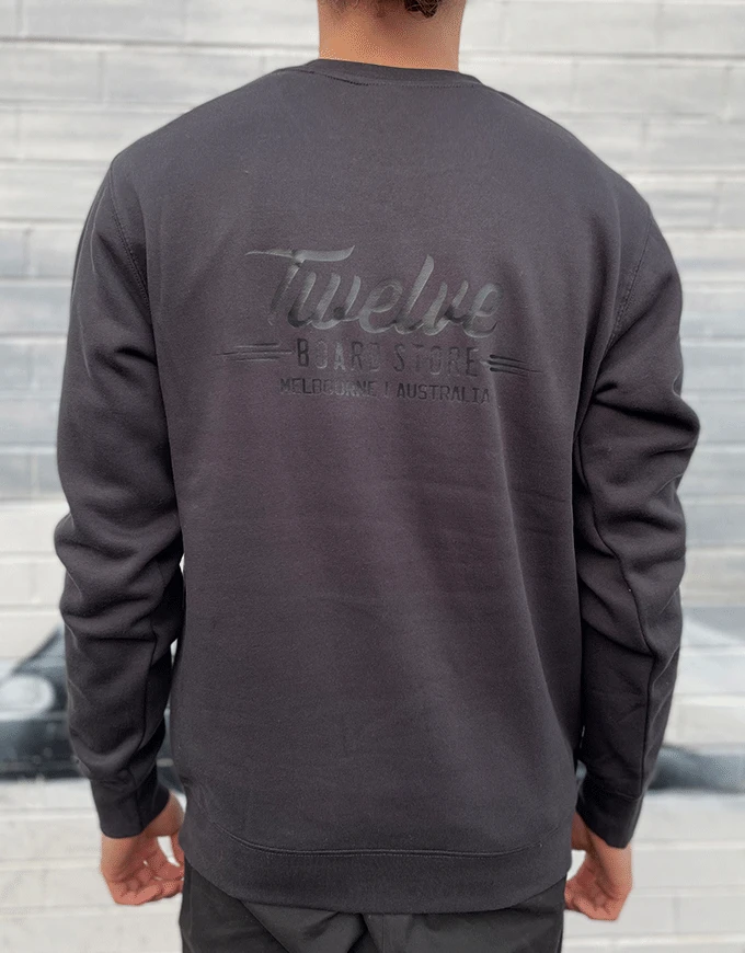 Twelve Melbs United Crew | Coal(Twelvemelbsunitedcrewcoal) Twelve Melbs United Crew | Coal(Twelvemelbsunitedcrewcoal) -Twelve Board Store Twelve Melbs United Crew Coal 2