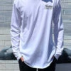 Twelve Melbs Long Sleeve Tee | White(Twelvemelbsinklongsleeveteewhite) -Twelve Board Store TwelveLSMelb