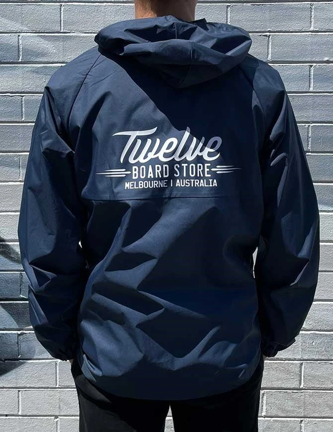 Twelve Melbs Windbreaker Jacket | Petrol Blue(Twelvemelbswindbreakerjacketpetrolblue) Twelve Melbs Windbreaker Jacket | Petrol Blue(Twelvemelbswindbreakerjacketpetrolblue) -Twelve Board Store Twelveanorblueback