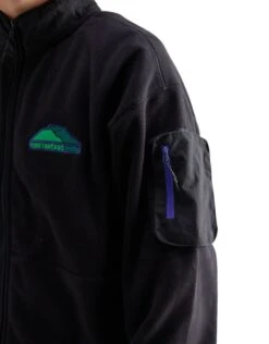 Yuki Threads Eddie Fleece | Black(Yuki Threads Eddie Fleece Black) -Twelve Board Store YukiThreadsEddieFleece Blackv3