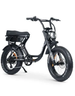 Amp'd Bros Ace S Plus Electric Bike | Black(Ampd Bros Ace S Plus Electric Bike Black)