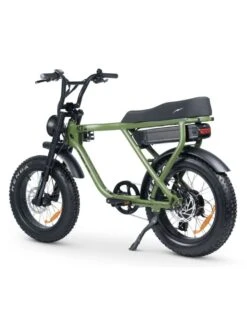Amp'd Bros Ace X Plus Electric Bike | Combat Green(Ampd Bros Ace X Plus Electric Bike Combat Green) 4 Amp'd Bros Ace X Plus Electric Bike | Combat Green(Ampd Bros Ace X Plus Electric Bike Combat Green) -Twelve Board Store ampacex3