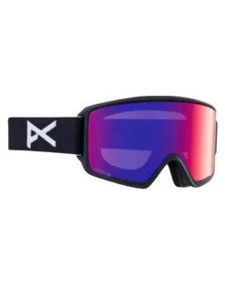 Anon M3 MFI Goggle 2025 | Black W/ Perceive Sunny Red(Anon M3 Mfi Goggle 2025 Black W Perceive Sunny Red)