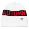 Autumn Headwear Halftime Beanie | White(Autumn Headwear Halftime Beanie White) -Twelve Board Store autumn headwear halftime beanie white