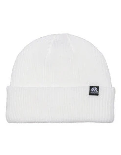 Autumn Headwear Simple Beanie | White(Autumn Headwear Simple Beanie White)