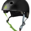 Triple 8 Dual Cert Helmet | Black Gloss/Zest(Triple8certifiedsshelmetblackglosszest)