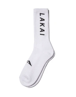 Lakai Simple Crew Sock | White(Lakaisimplecrewsockwhite)