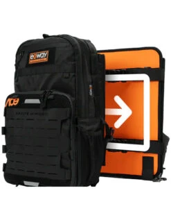 ExWay Pro Skate Backpack 2nd Gen | Black(Exway Pro Skate Backpack Black) 4 ExWay Pro Skate Backpack 2nd Gen | Black(Exway Pro Skate Backpack Black) -Twelve Board Store backpack4