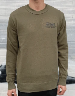 Twelve Melbs Premium Crew | Army(Twelvemelbspremiumcrewarmy)