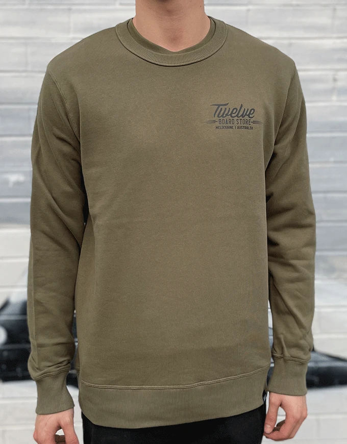 Twelve Melbs Premium Crew | Army(Twelvemelbspremiumcrewarmy) Twelve Melbs Premium Crew | Army(Twelvemelbspremiumcrewarmy) -Twelve Board Store bc8b6dda1da146b556f198145ca806a776852545