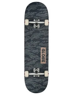 Globe Goodstock Black Camo Complete Skateboard | 8.5"(Globe Goodstock Black Camo Complete Skateboard 85)